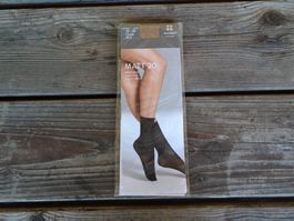 1 Paar NEUE Strumpfsöckli Nude Matt 20 Den - M178