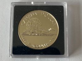 Kanada Silberdollar 1886 Vancouver 1986 Münze BU in Kapsel