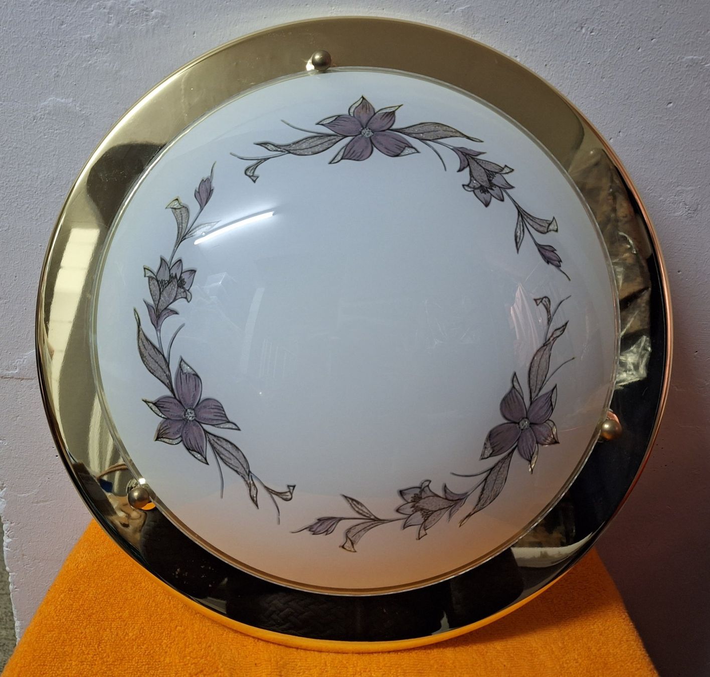 Lampadari & plafoniere: Vintage Deckenleuchte goldfarbig – Usato da Muri AG venduto da Edlerweiss