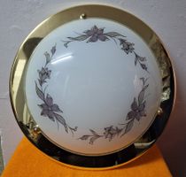Vintage Deckenleuchte goldfarbig