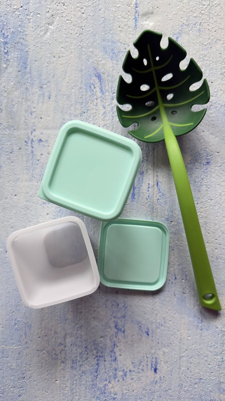 Cucchiai: Schöpfkelle "Jungle Spoon" + Vorratsdosen mit Deckel – Nuovo (secondo la descrizione) da Bern venduto da lac_8m2r