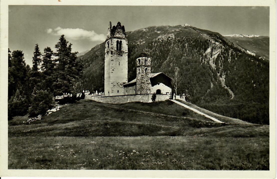 Cartoline postali: San Gian bei Celerina 1938 – Usato da Hochdorf venduto da Ziegel-16