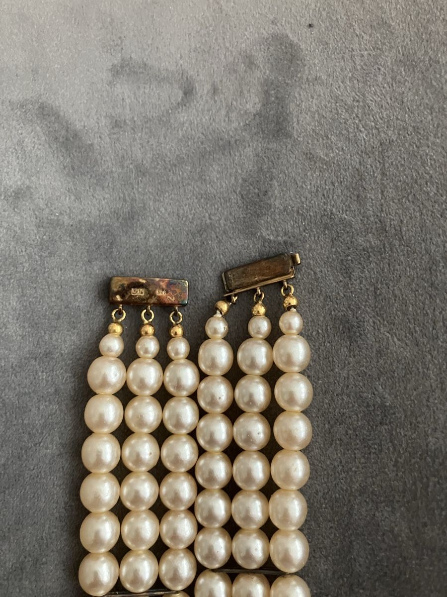 Catenine: Wunderschöne Perlen Collier m Silber – Usato da Bubikon venduto da nb_b8d9 1