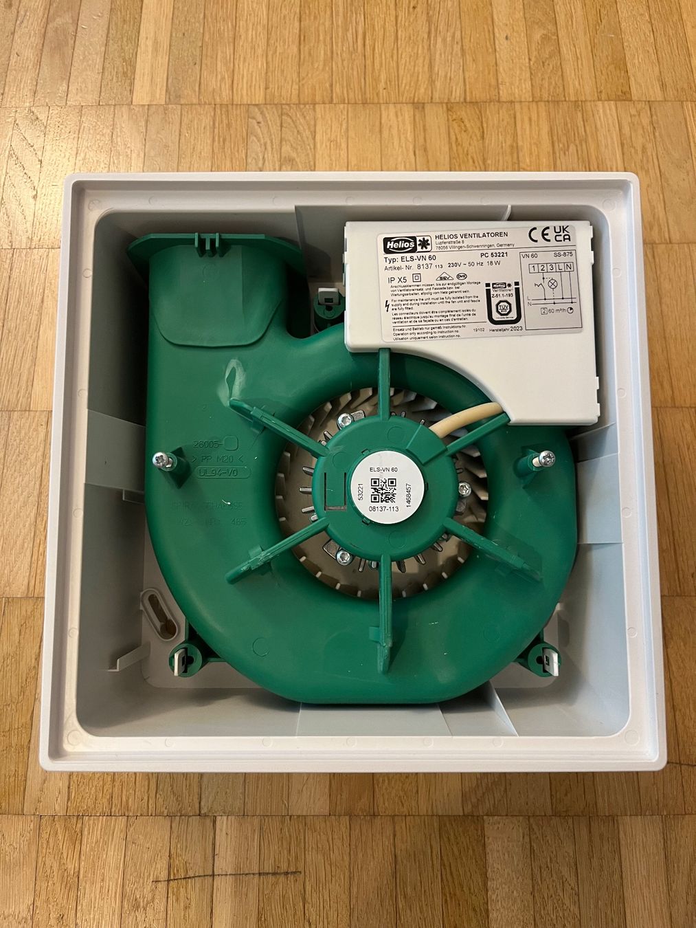 Helios Ventilatoren: Helios Ventilator ELS-VN60. Bad-Venti – Gebraucht aus bern von san_r5sb 2
