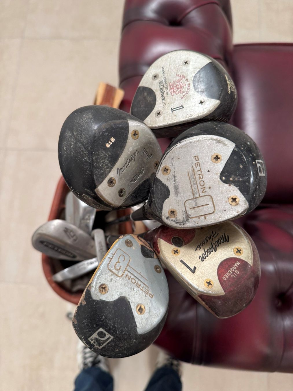 Mazze & Set: 13 Golfschläger mir Tasche – Usato da Porza venduto da Marti24 2
