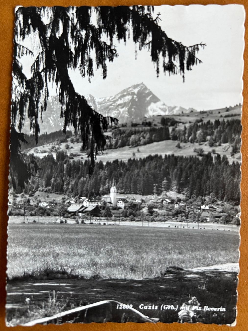 Cartoline postali: CAZIS - Piz Beverin 1959 – Usato da Lutry venduto da Ediego