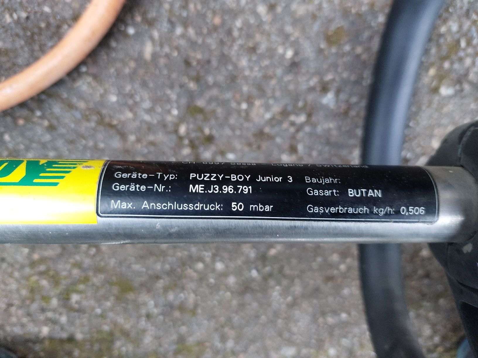 Alle Werkzeuge: Unkrautabbrenner , Gasbrenner, Heizbrenner Puzzy Boy – Gebraucht aus Kriens von Allerhand5 2