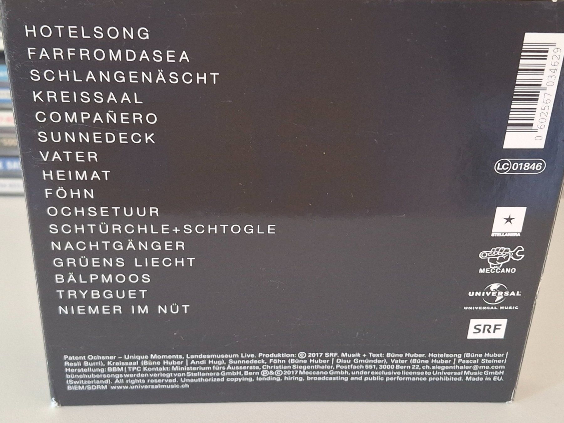 CD: CD + DVD  Patent Ochsner -  Strange Fruits – Usato da Aarberg venduto da Jackup1 1
