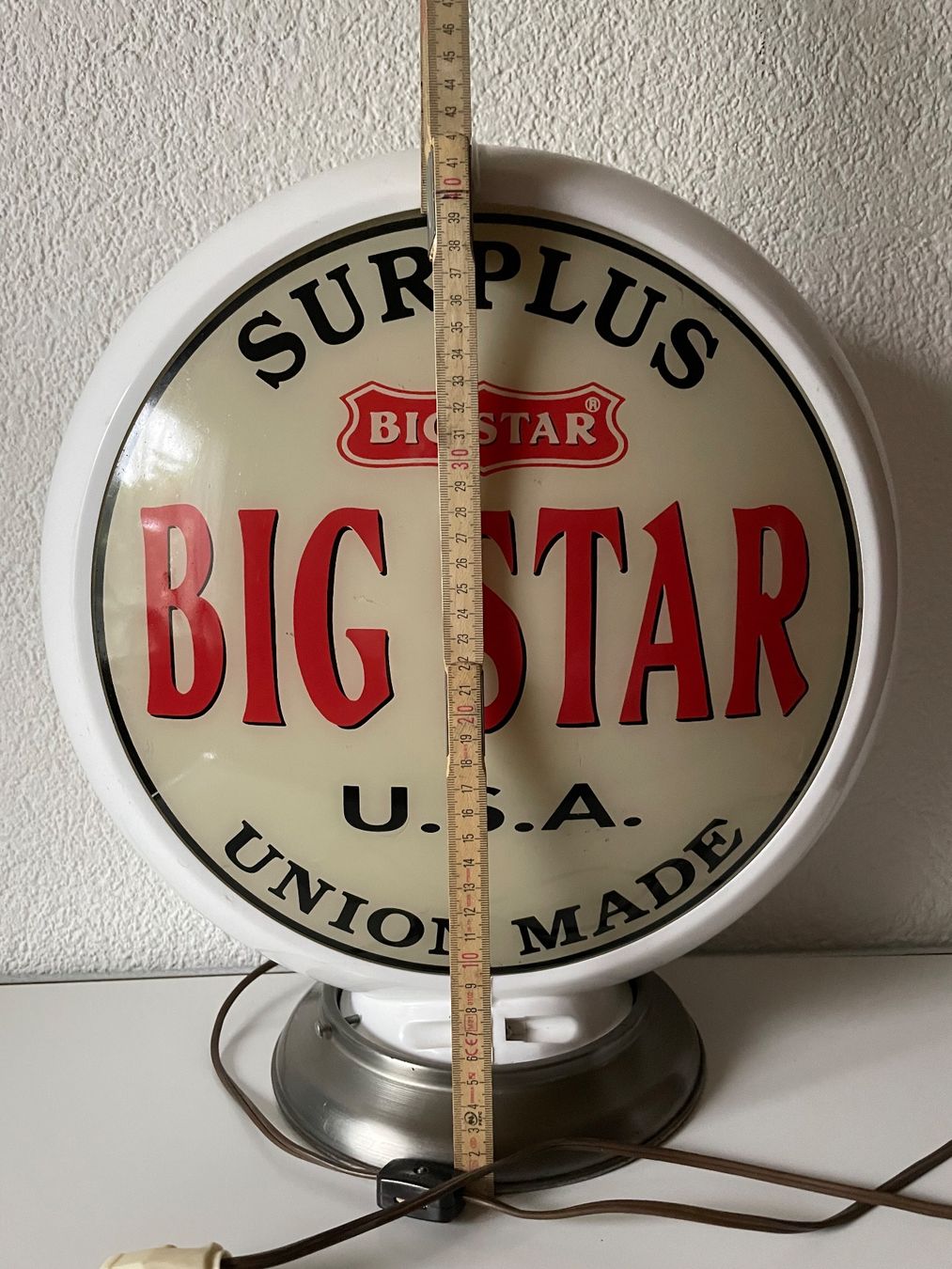 Tutte le decorazioni: Seltene Big Star Leuchtreklame – Usato da Derendingen venduto da Resu8263 2