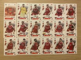 Topps Match Attax 25/26 Arsenal FC komplett 28-45