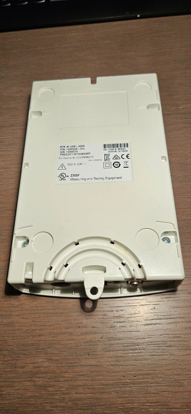Misurare: National Instruments   NI USB-4065 – Usato da Arnegg venduto da Richam05 5