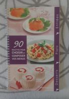 90 recettes pour choisir et composer vos menus