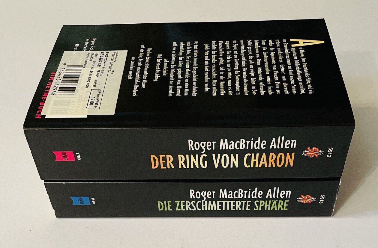 Libri: 2x Sci-Fi Romane Roger MacBride Allen Die Heimgesuchte Erde – Usato da Duggingen venduto da nad_6yzh 2