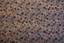 Tissu coton imprimé fleurs
