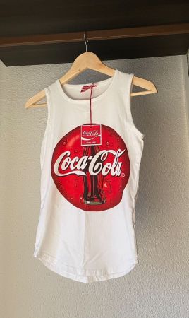 Coca Cola Top, dress coke, Grösse XS
