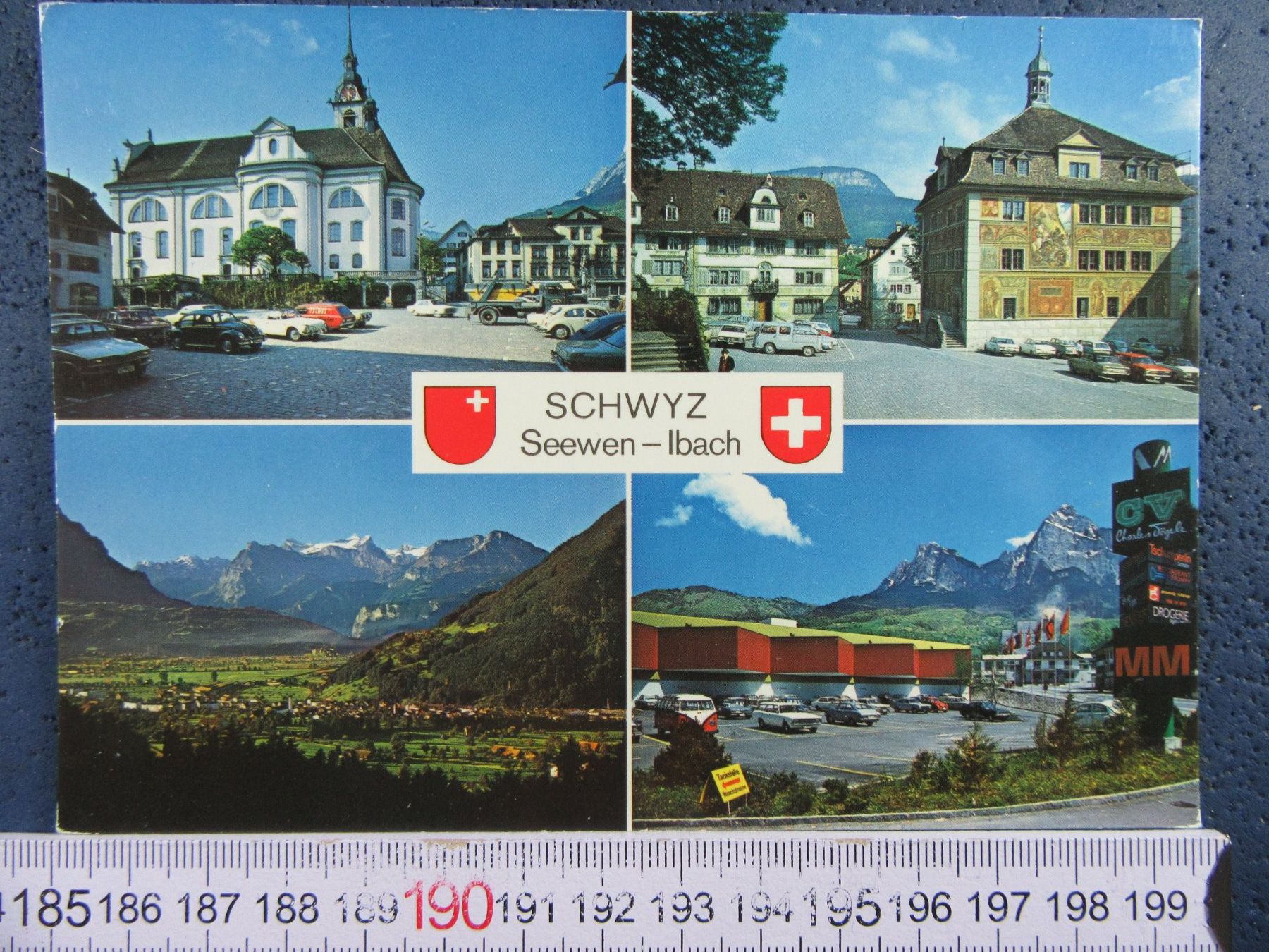 Cartoline postali: SCHWYZ SEEWEN IBACH SZ AK – Usato da Ettingen venduto da Hausi4711