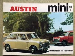 AUSTIN MINI Mk II Prospekt dt. EMIL FREY AG - Publ. Nr. 2438