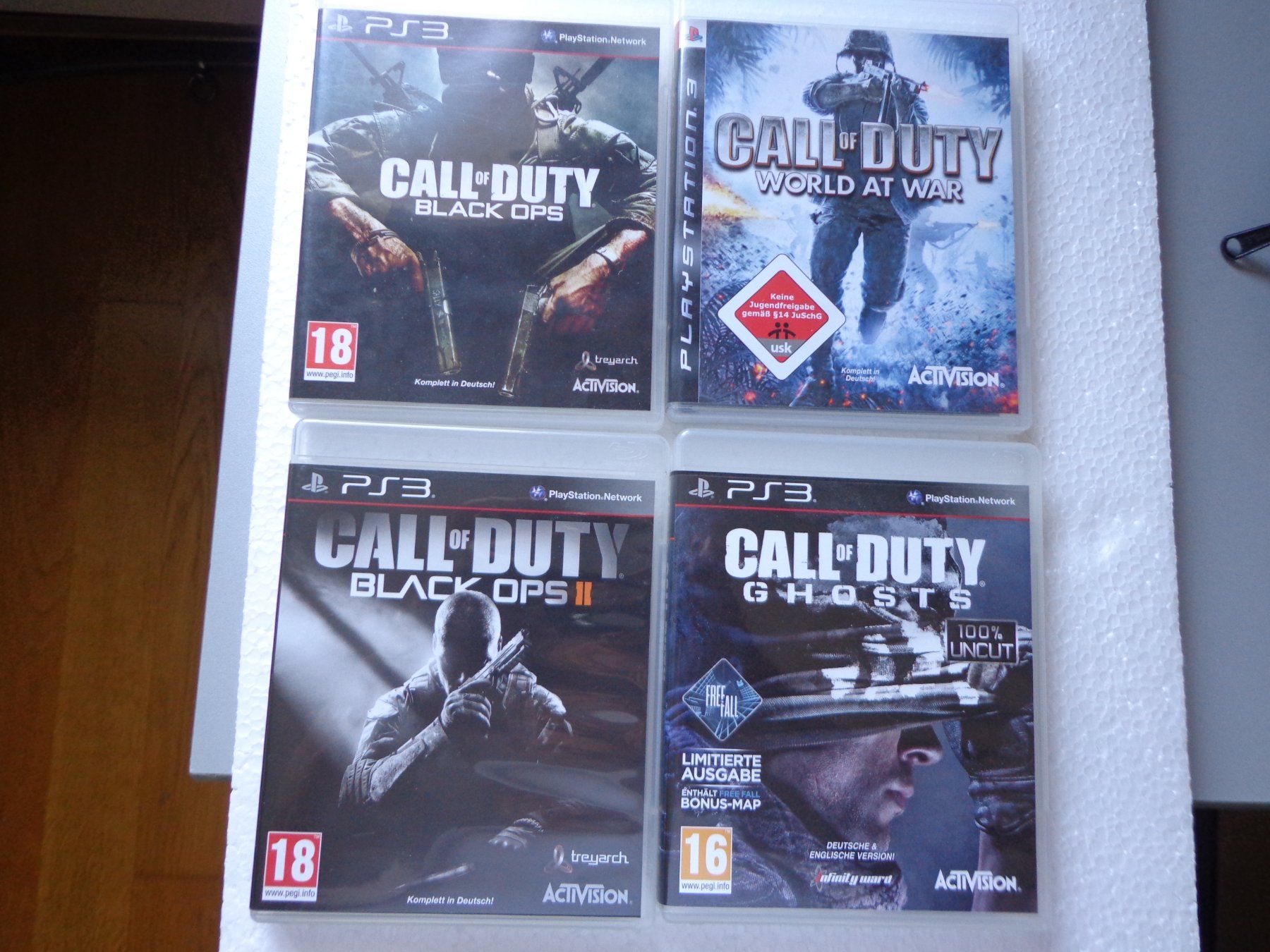 Sony Spiele: PS 3 Videospiele, Lot 4 Stück – Gebraucht aus Hinterkappelen von Roku5