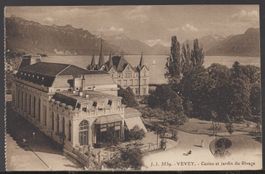 Vevey - Casino et Jardin du Rivage  1930