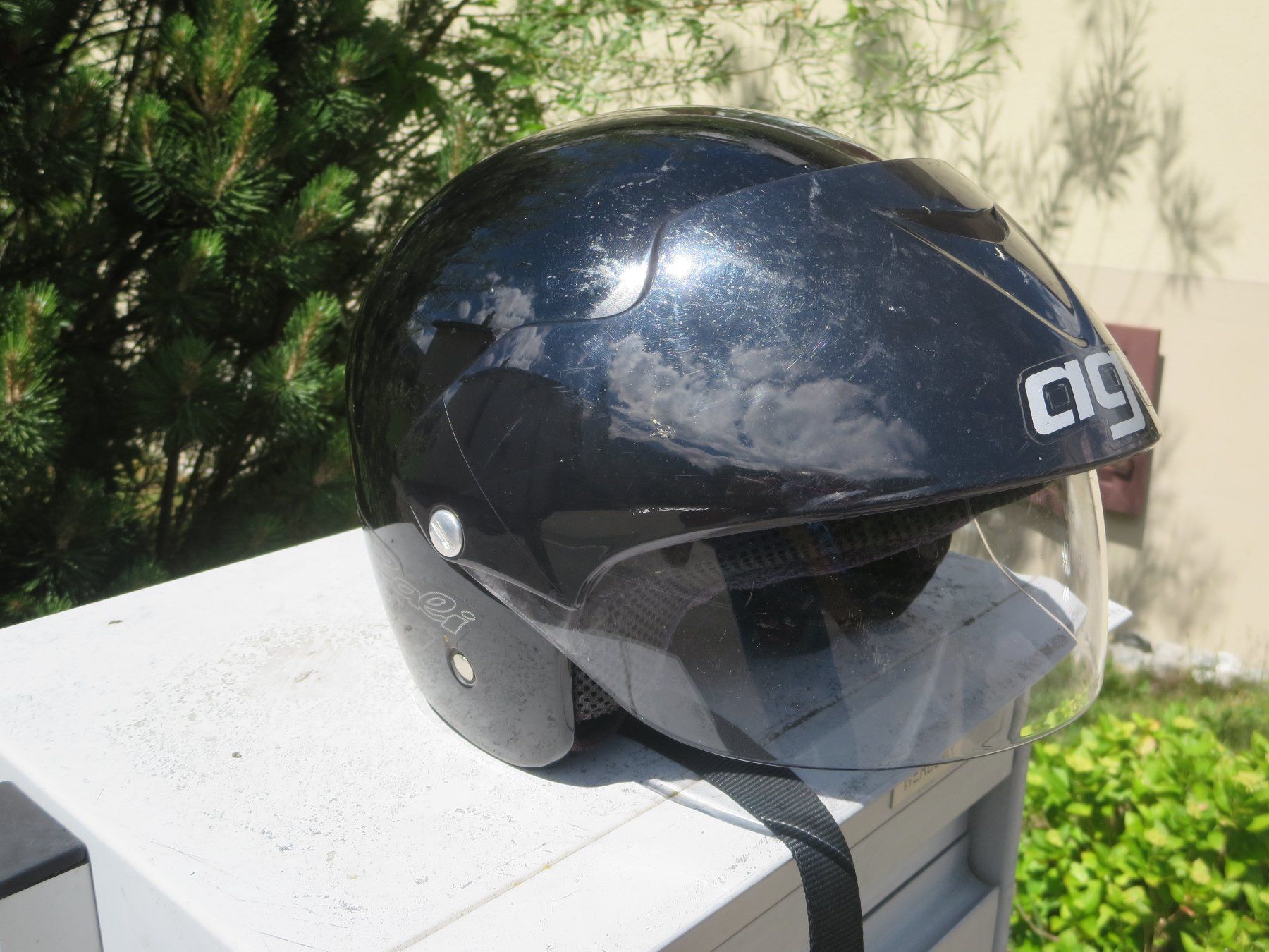Caschi & visiere: agv-JETHELM – Usato da Sils im Domleschg venduto da Falveng