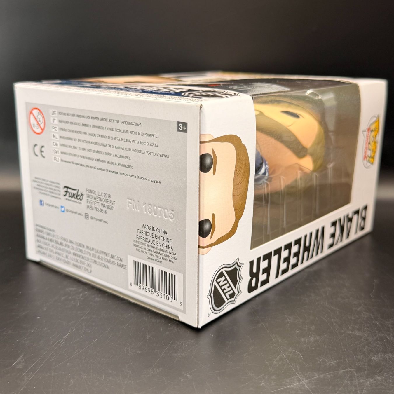 Funko Statuette: Funko Pop! NHL Blake Wheeler 27 – Usato da Düdingen venduto da Nerdworld 3