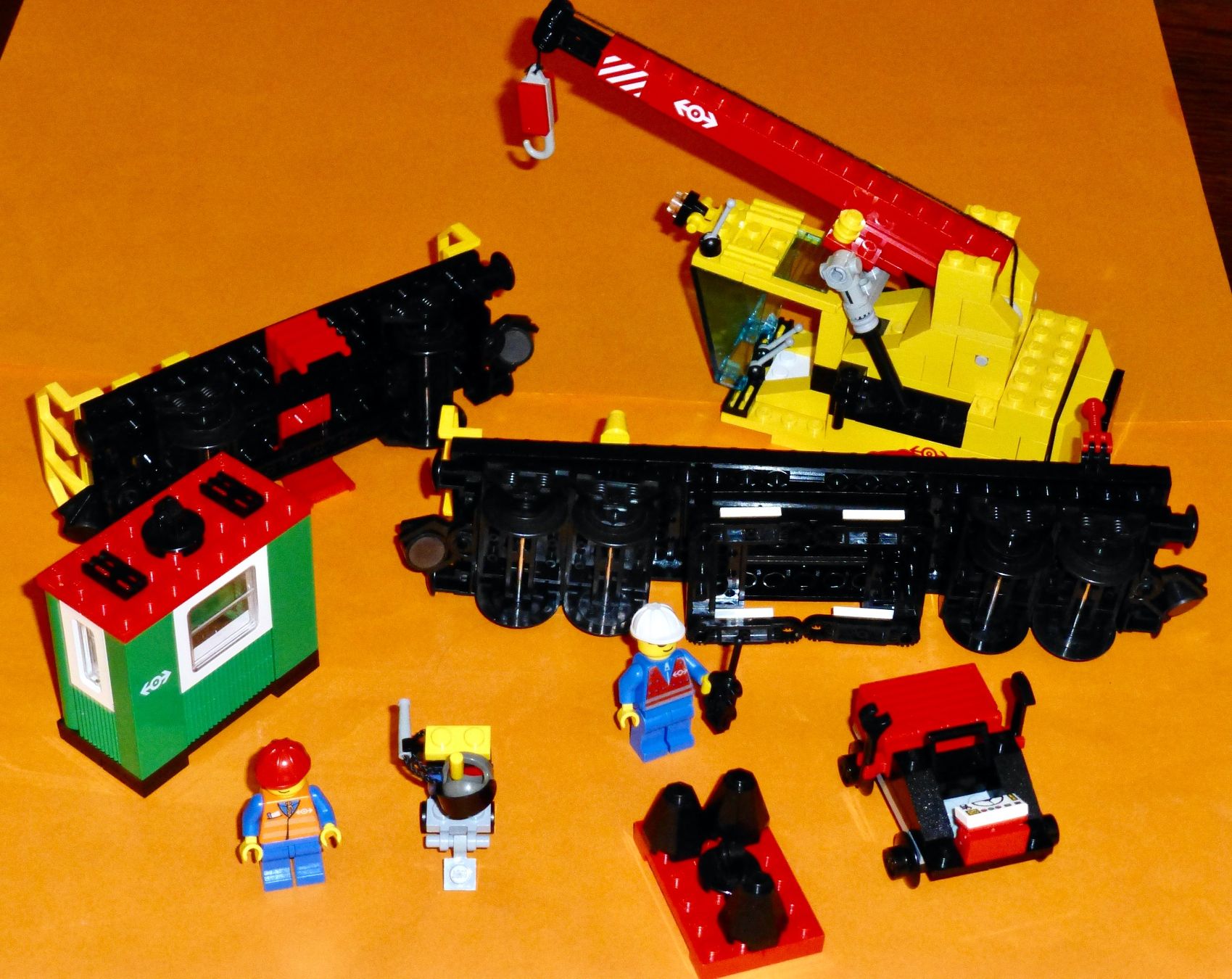 Lego Giocattoli: Lego Eisenbahn/ 4552 Kranwaggon – Usato da Langnau am Albis venduto da Maugli 5