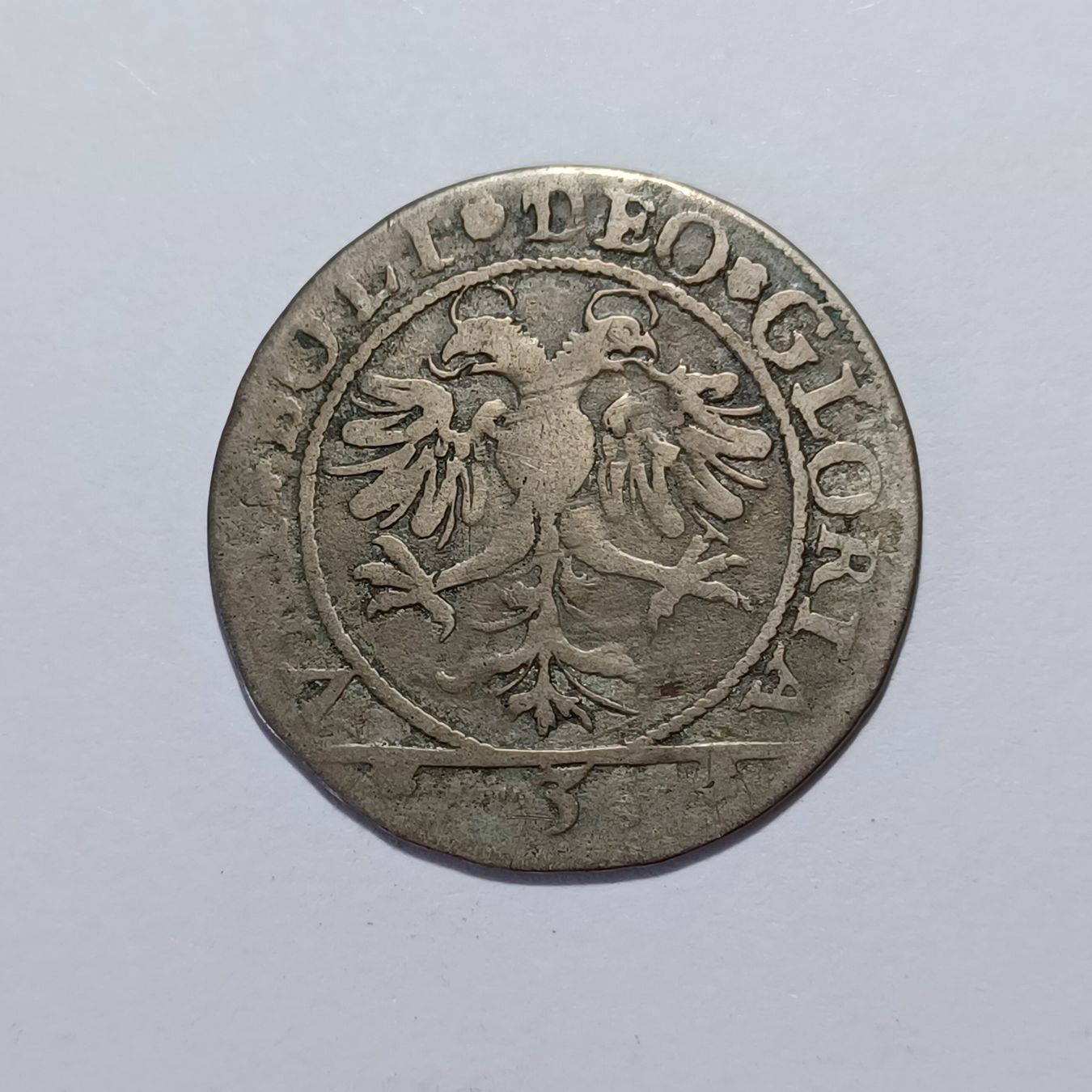 Alle Münzen: 1/2 Dicken 1622 St. Gallen – Gebraucht aus Pfäffikon ZH von Schweizer_Muenzen 1