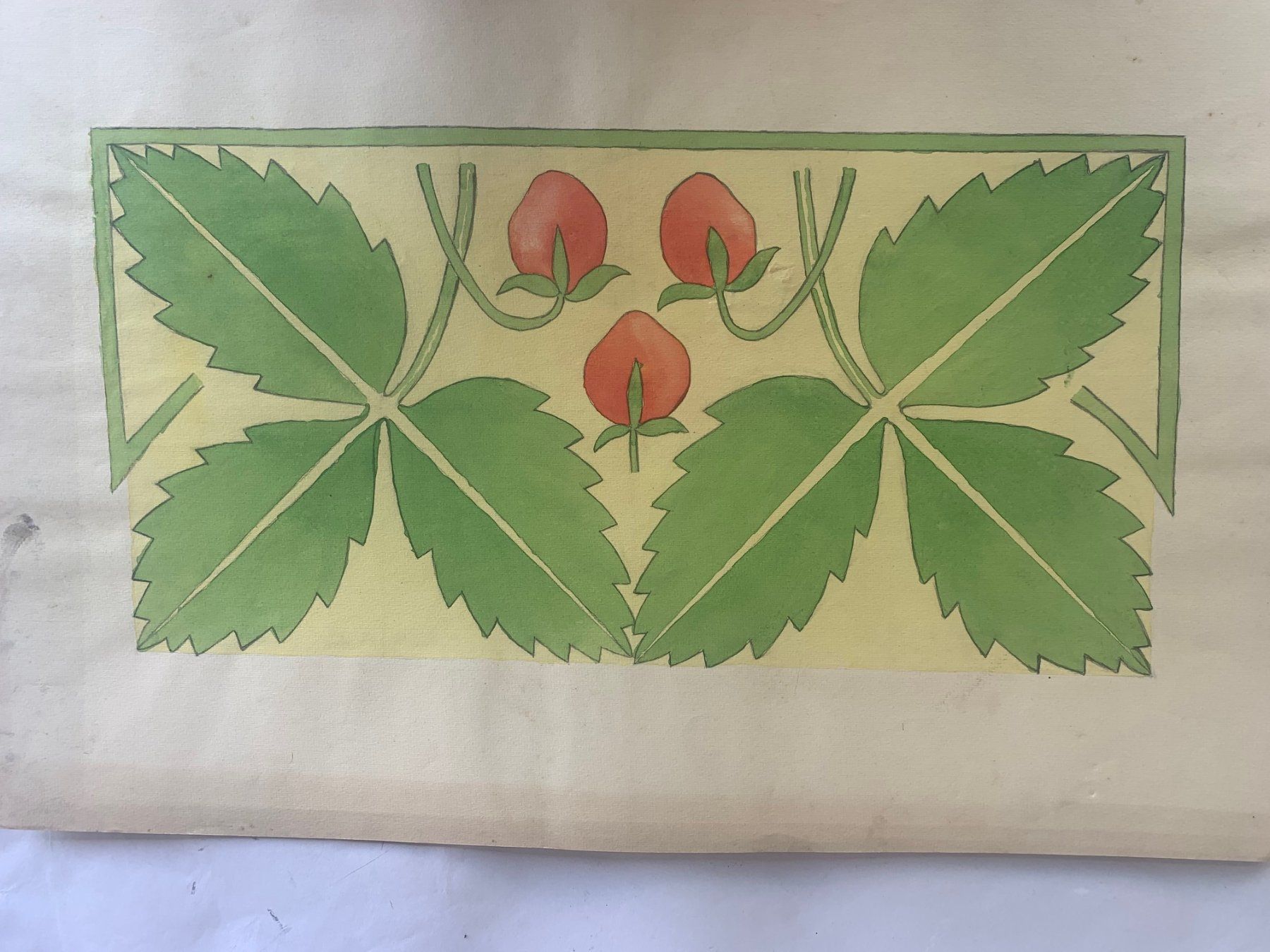 Papiers peints: Tapetenentwürfe – D'occasion à Ermensee par Alainmischler 2