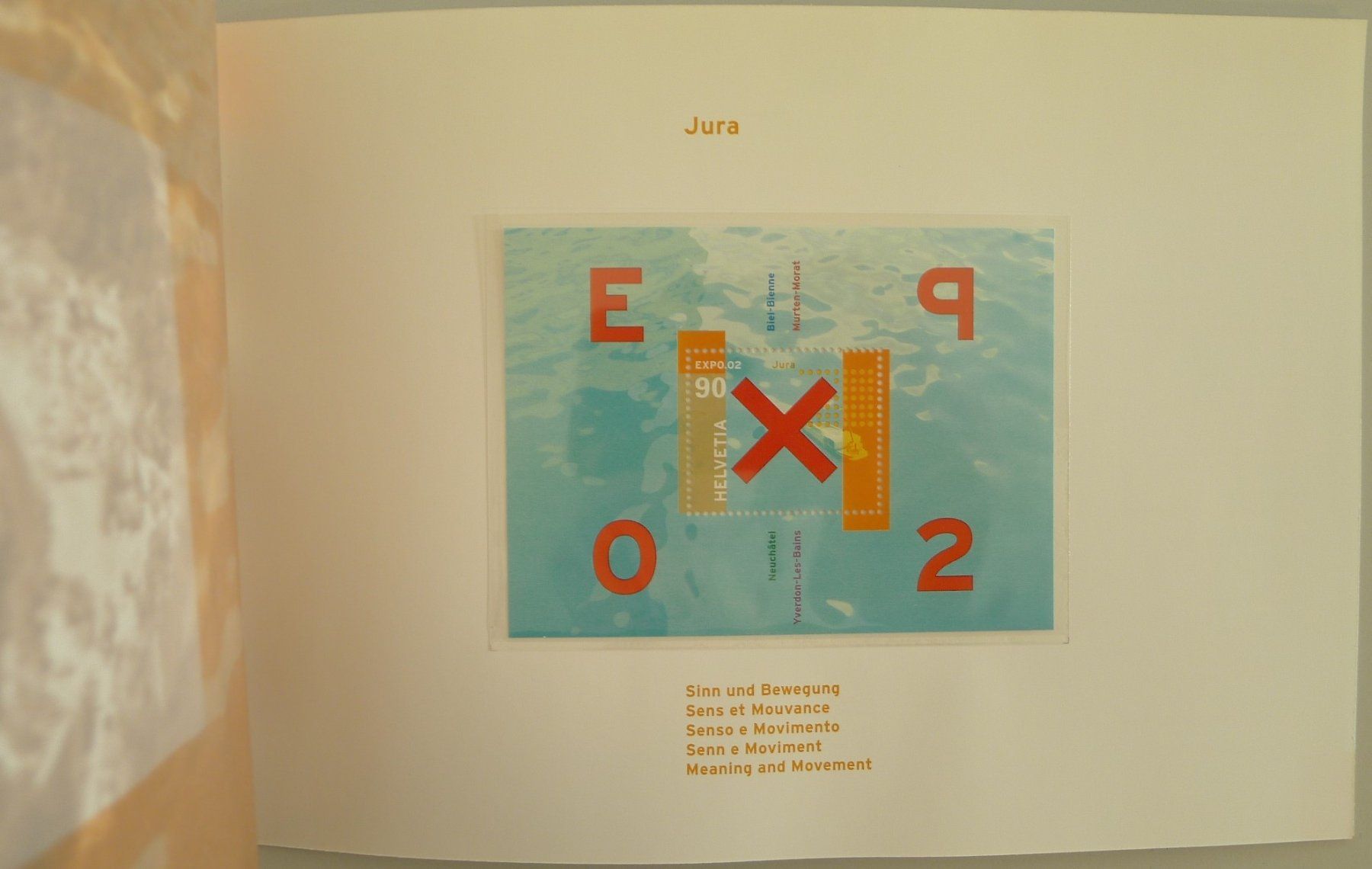 Alle Briefmarken: 2002, Nr.1041-1044 EXPO-MARKEN in Heft. – Gebraucht aus Sursee von Luzernerraute 5