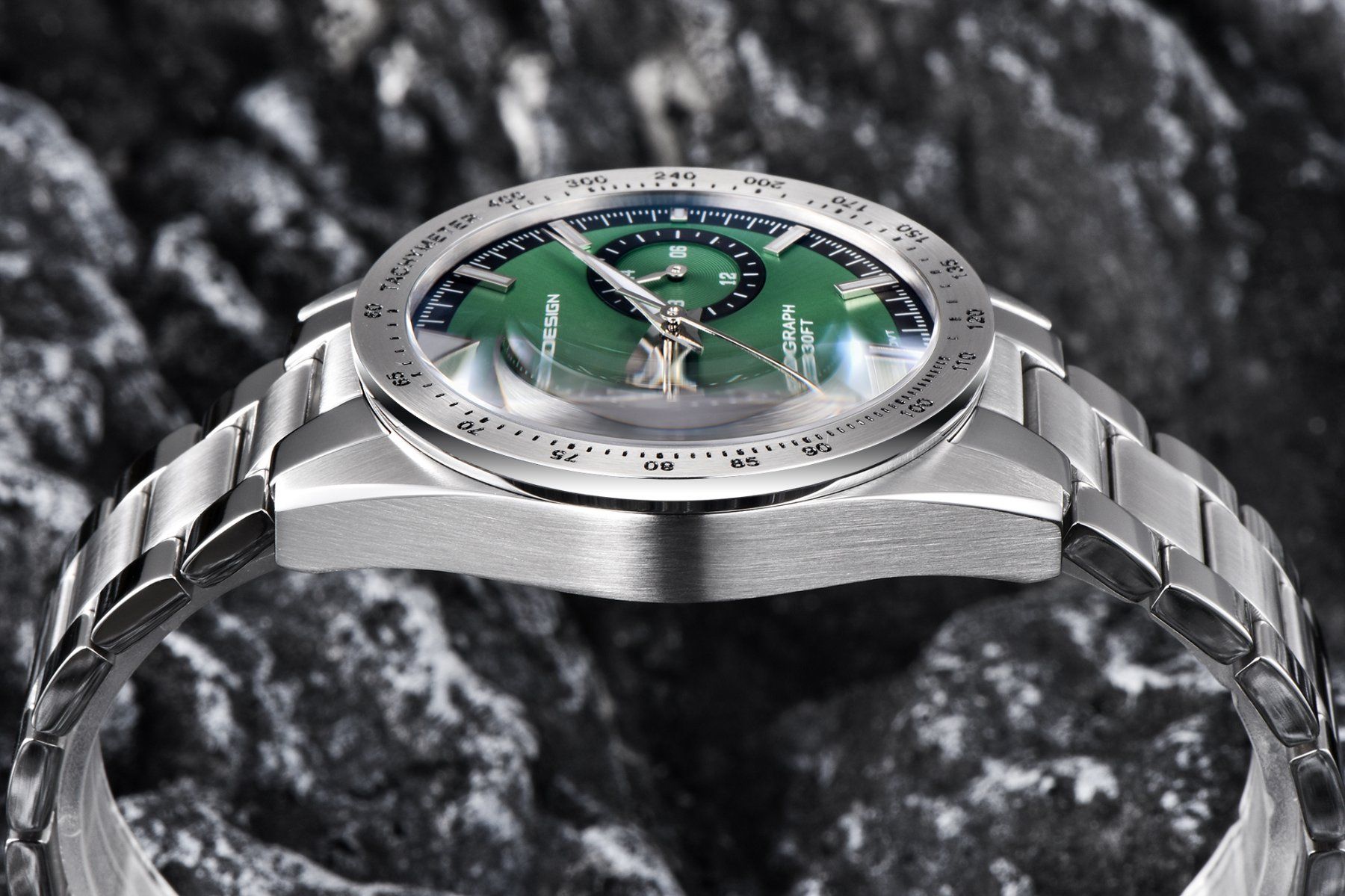 Pagani Design Orologi: Pagani Design Chronograph  Yachtmaster – Nuovo e nell'imballaggio originale da Suhr venduto da sjay.Cv 8