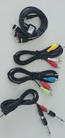 Cables with RCA and Jack connectors never used