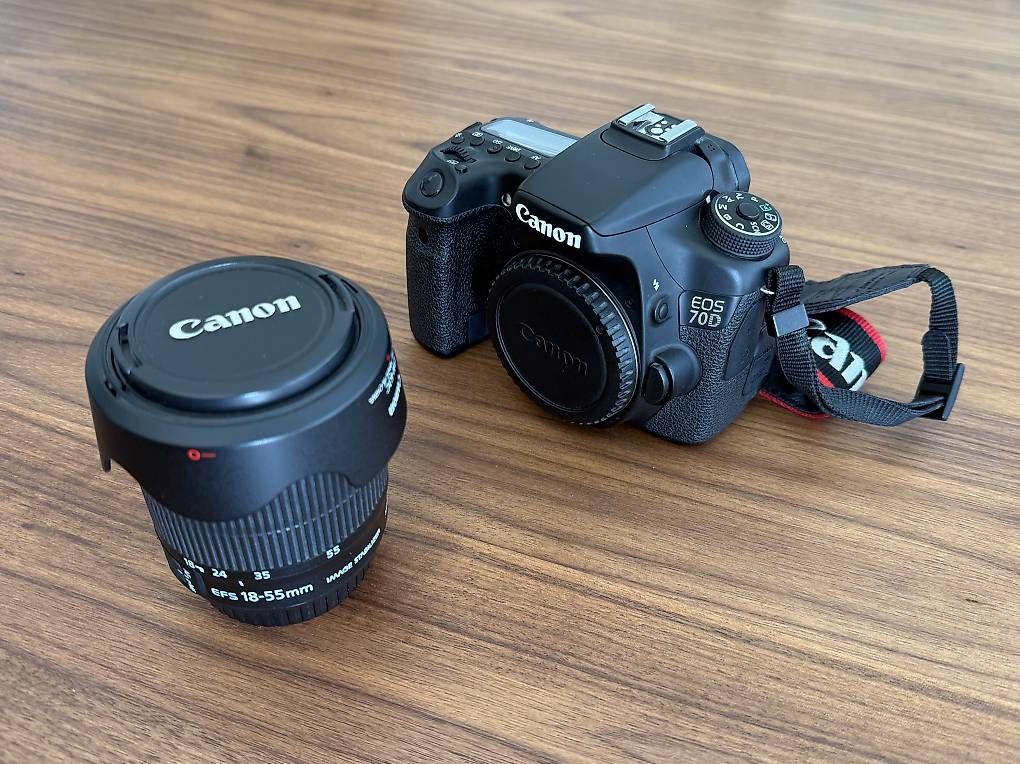 Fotocamera: Canon EOS 70D mit zwei Objektiven – Usato da Winterthur venduto da Fabian_27 1