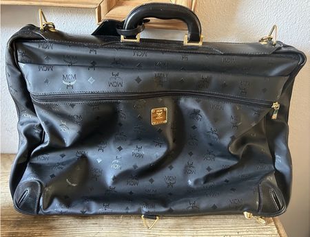 MCM Kleidersack, schwarz, Vintage, Reisebegleiter