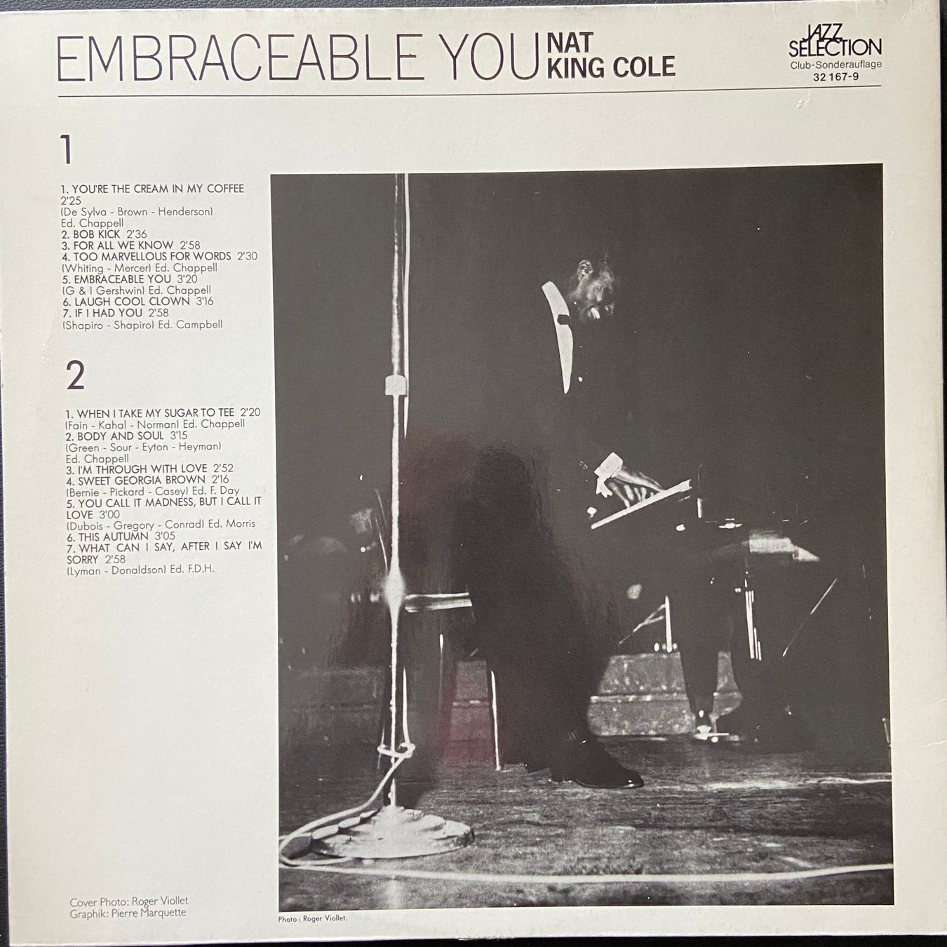 Schallplatten: Nat King Cole - Embracable You, Doppel LP – Gebraucht aus Feldbach von CDF10 1