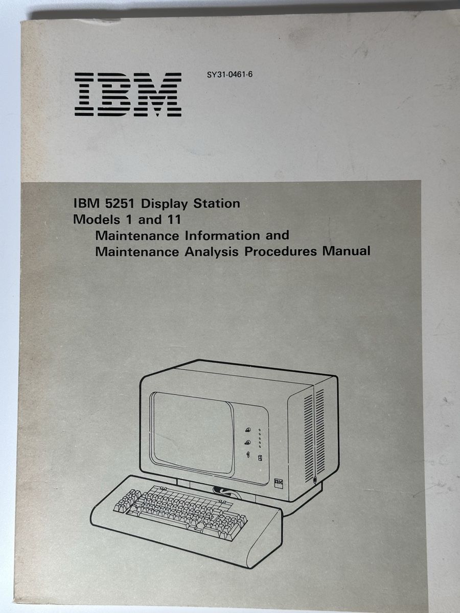 IBM PC: IBM DISPLAY STATION Models 1 & 11 – Usato da zuchwil venduto da solotin74 3