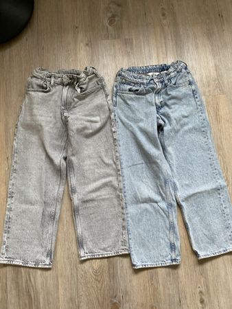 2x Jeans Loose Fit/ Straight Leg 140 von H&M