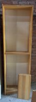 Regal Holz braun 5 Bretter variabel einsetzbar