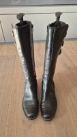PAUL GREEN Echtleder-Stiefel mit Fütterung, Schwarz, Gr. 40