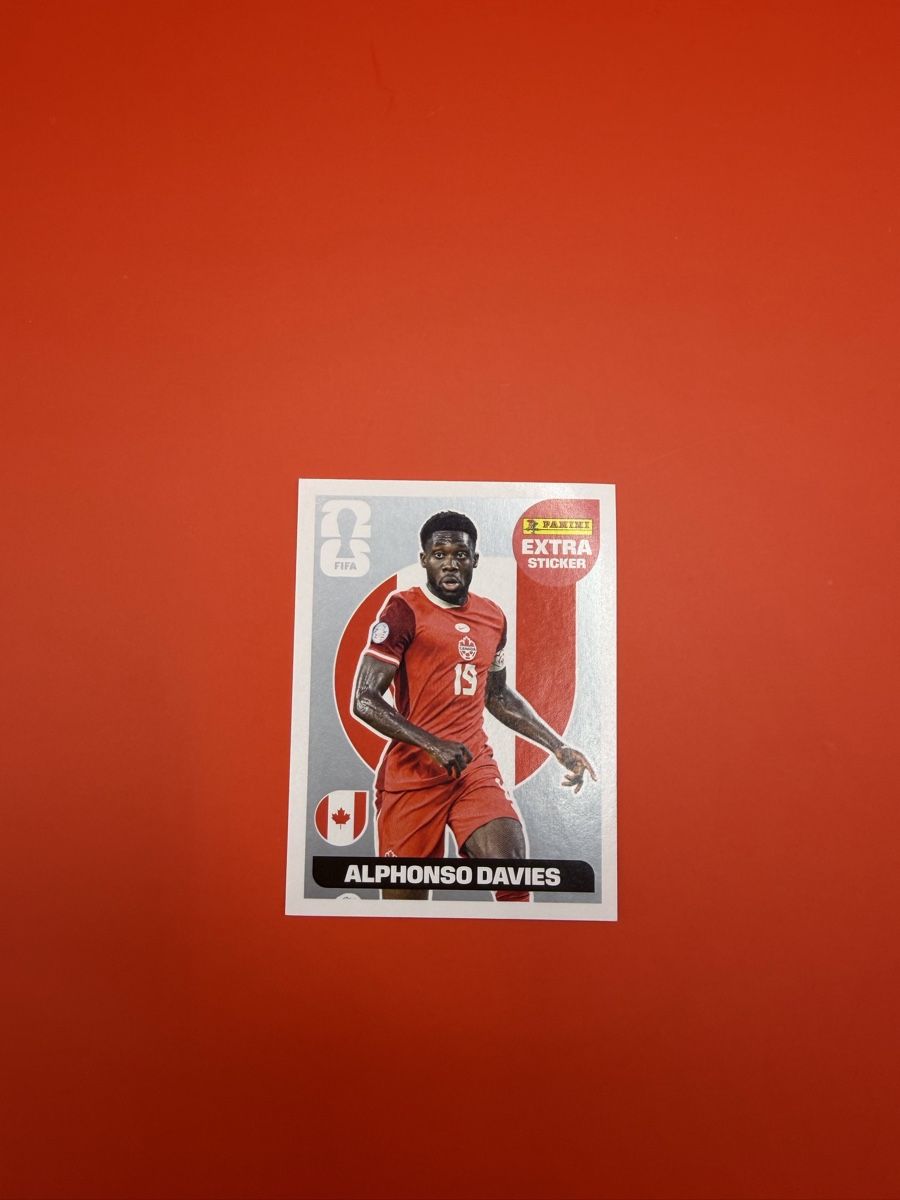 Panini Carte collezionabili: Panini extra Sticker Alphonso Davies SILVER  – Nuovo (secondo la descrizione) da Wetzikon ZH venduto da KartenKid