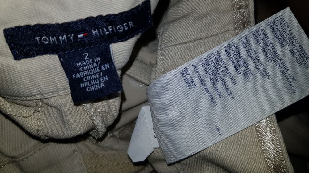 TOMMY HILFIGER Pantalon / Hose taille / Grosse 2 (34/36) 10