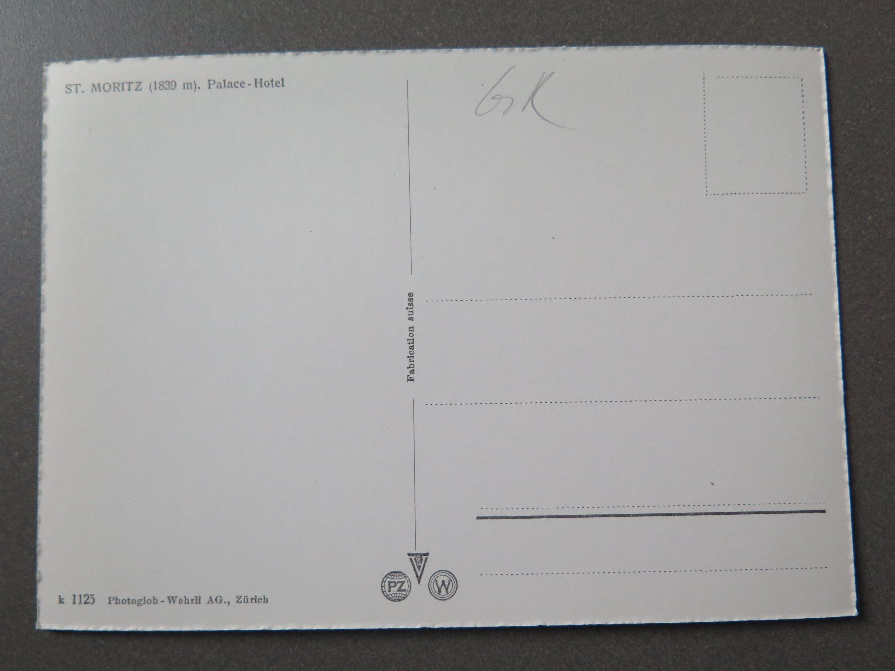 Cartoline postali: ST. MORITZ - PALACE-HOTEL - HOTELBUS – Usato da Wittenbach venduto da lipasal 2