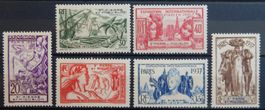 St. Pierre et Miquelon Franz. Kolonie Kat. 162-167 * 1937