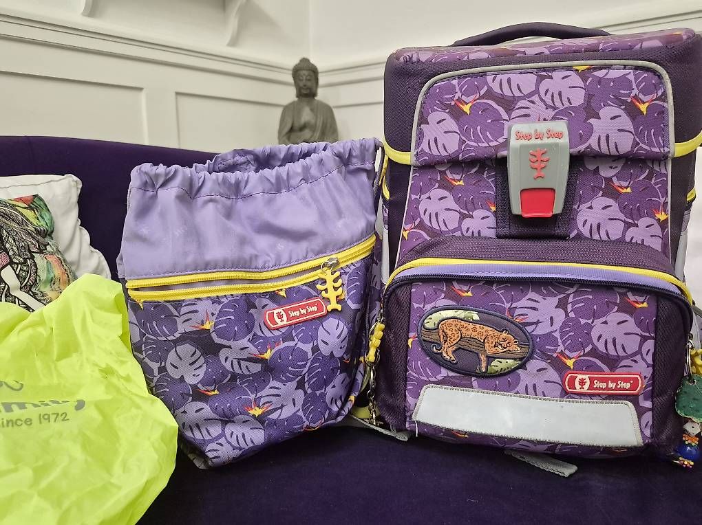 Step by Step Zaini: Schulranzen, Schulthek Step by Step lila – Usato da Regensdorf venduto da bliblablubb