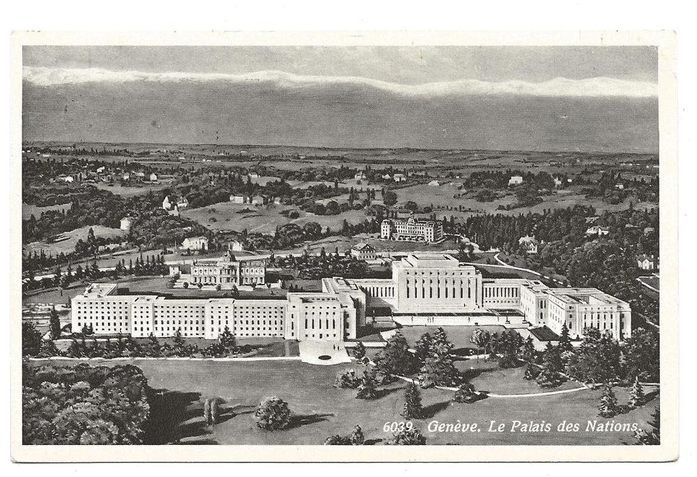 GENÈVE - LE PALAIS DES NATIONS 1946 | Kaufen auf Ricardo