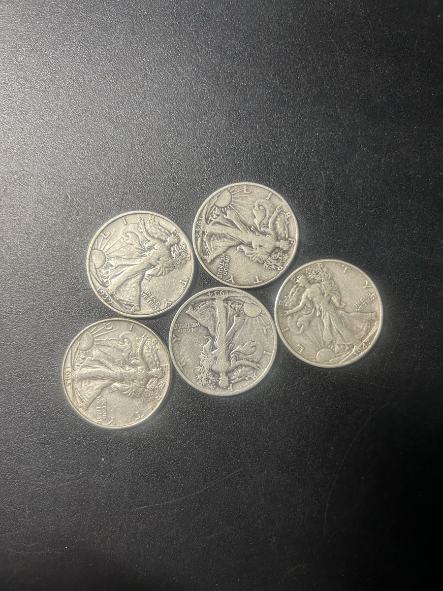 Tutti le monete: Silver walking liberty 5x – Usato da Lausanne venduto da regulaandjames