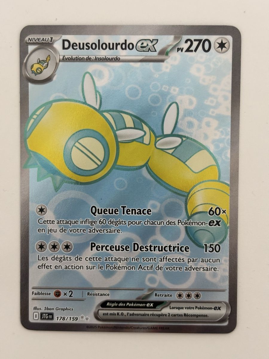 Pokémon Sammelbilder & Trading cards: Carte Pokémon DEUSOLOURDO jtg 178 fr – Neu (gemäss Beschreibung) aus lausanne von helderj