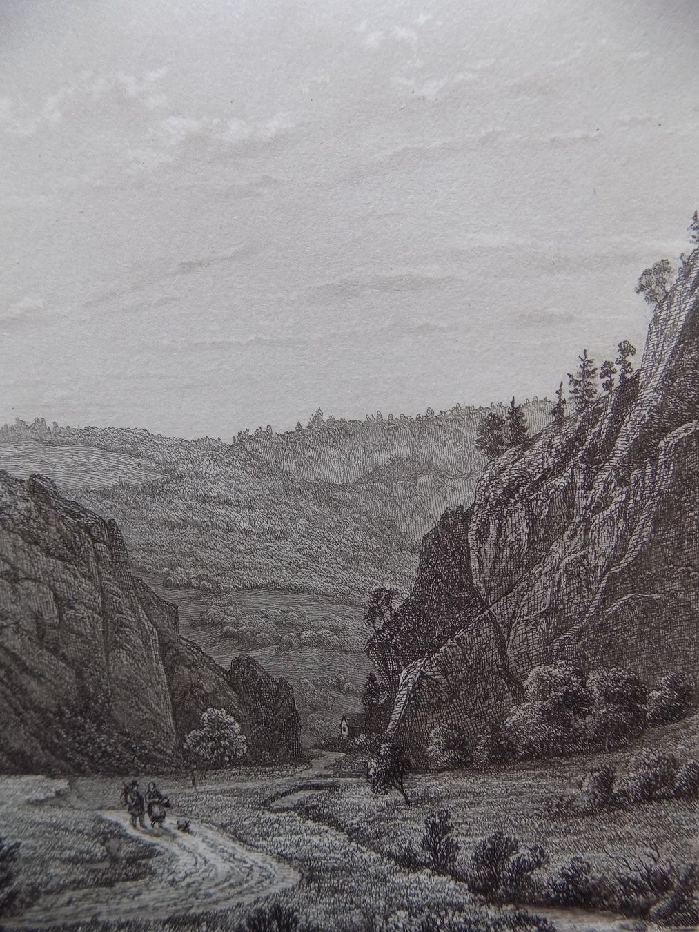Gravures: Schloss Falkenstein Balsthal – D'occasion à Risch par Rischli15 6