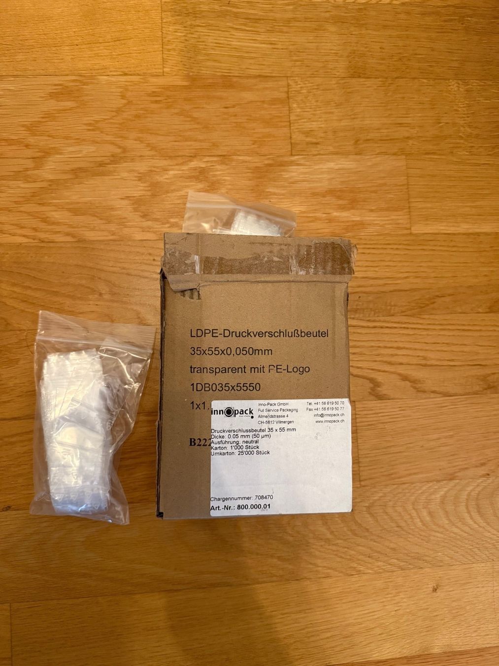Contenitori & Simili: 900 Druckverschlussbeutel (Zip Bag) – Usato da Bülach venduto da Murmy 1