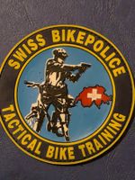 Polizei Abzeichen Badge Swiss Bike Polizei Pvc Klett neu