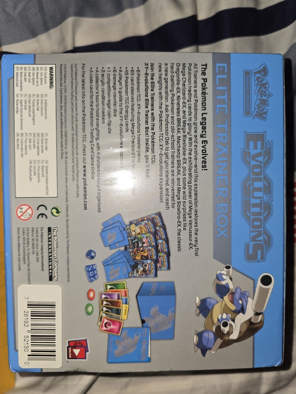 Jeux: Blastoise Evolutions Elite Trainer Box – Neuf (Voir description) à Kreuzlingen par ana_nk62 2